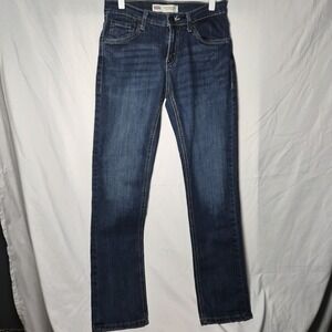 Levi's 511‎ Performance Slim Fit 27x27 Girls Blue Jeans All Seasons